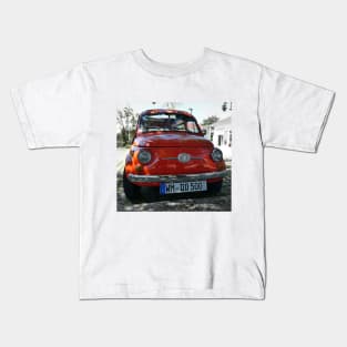 Fiat 500, Restored classic Italian Car Kids T-Shirt